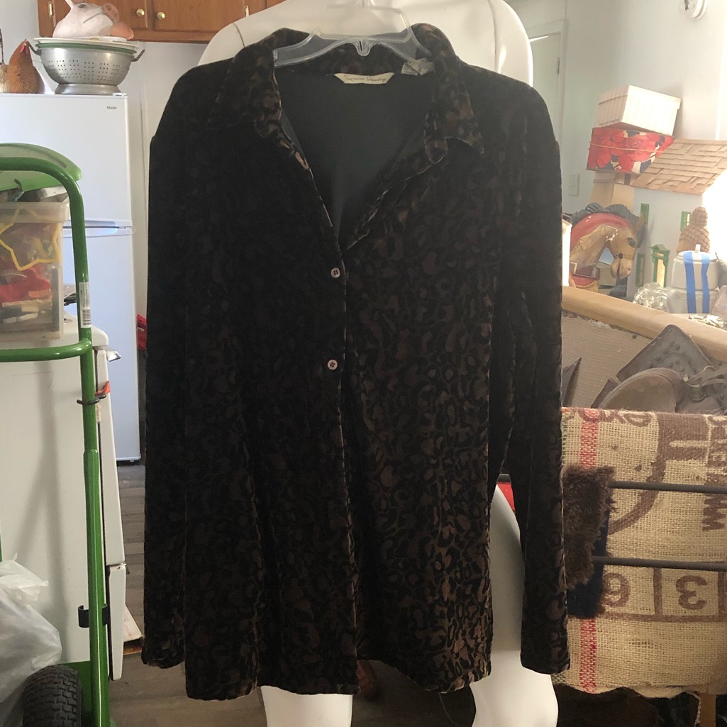 Blouse, Button Dow